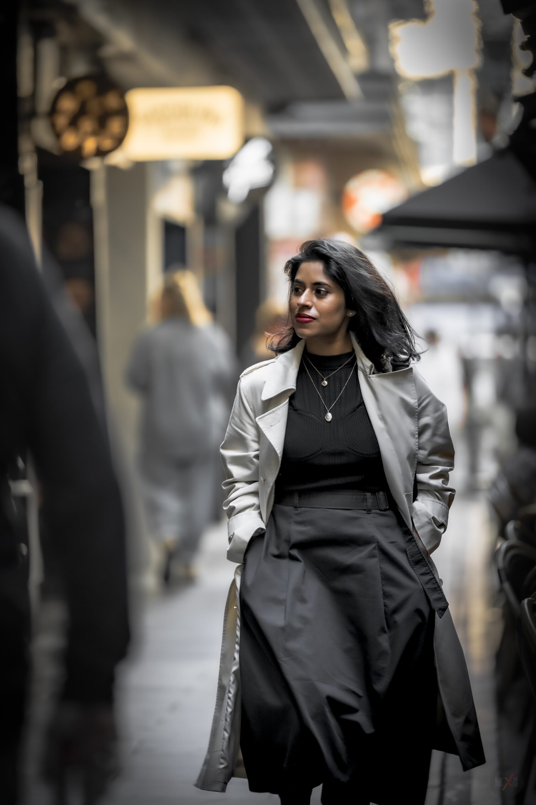 Urban portrait shoot in the heart of Melbourne CBD—where city energy meets contemporary style – Melbourne CBD, Victoria