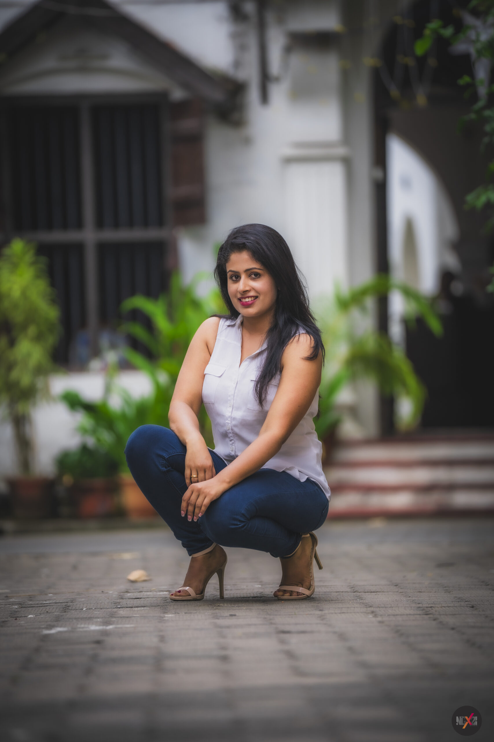 Portrait photoshoot set against the vibrant streets of Mattancherry, Cochin—blending timeless charm with modern elegance – Cochin