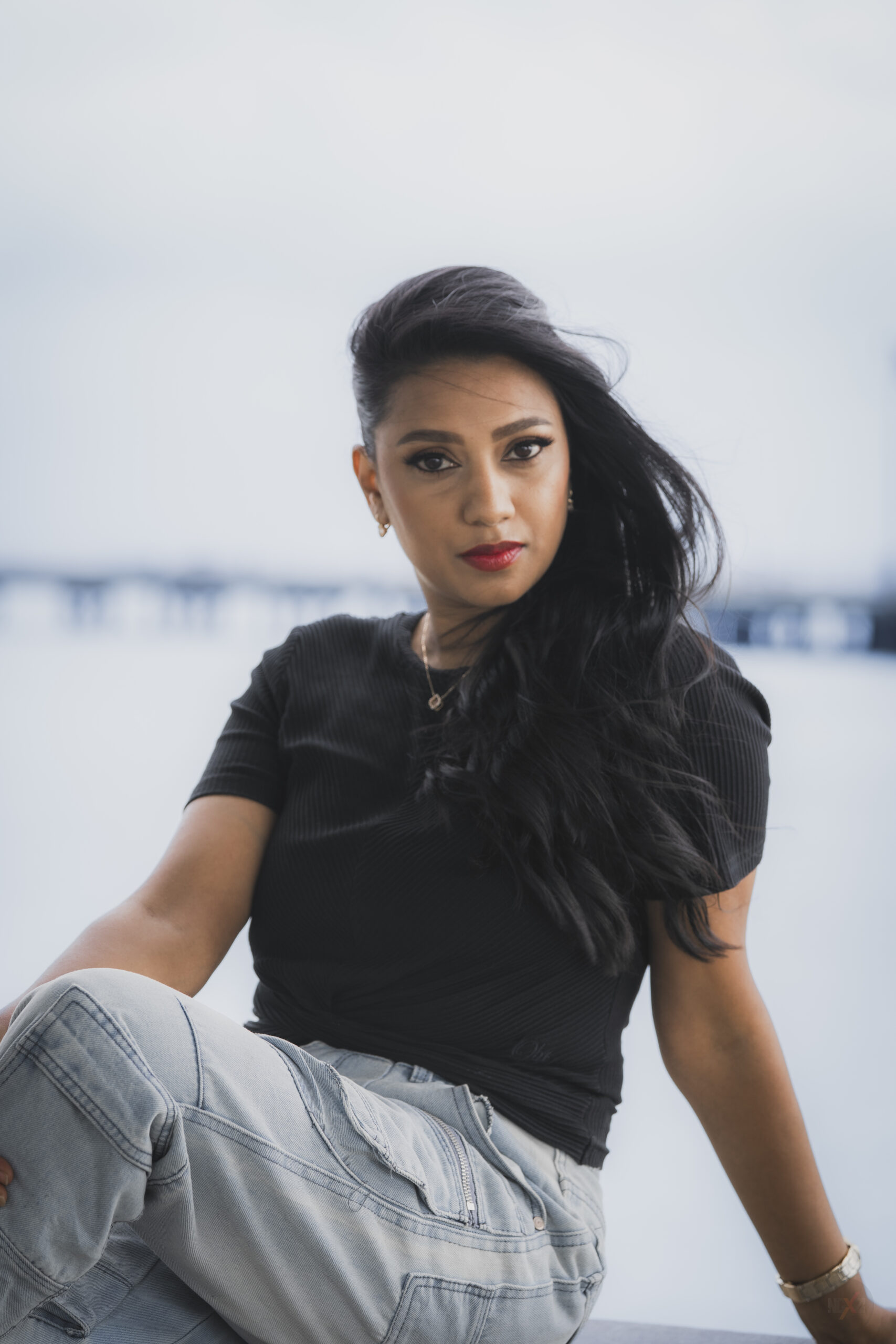 Portrait session at Darwin Waterfront—capturing coastal vibes and relaxed tropical charm. – Waterfront, Darwin