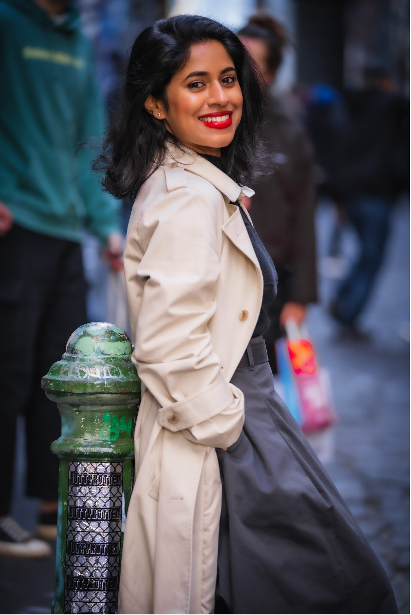 Urban portrait shoot in the heart of Melbourne CBD—where city energy meets contemporary style – Melbourne CBD, Victoria