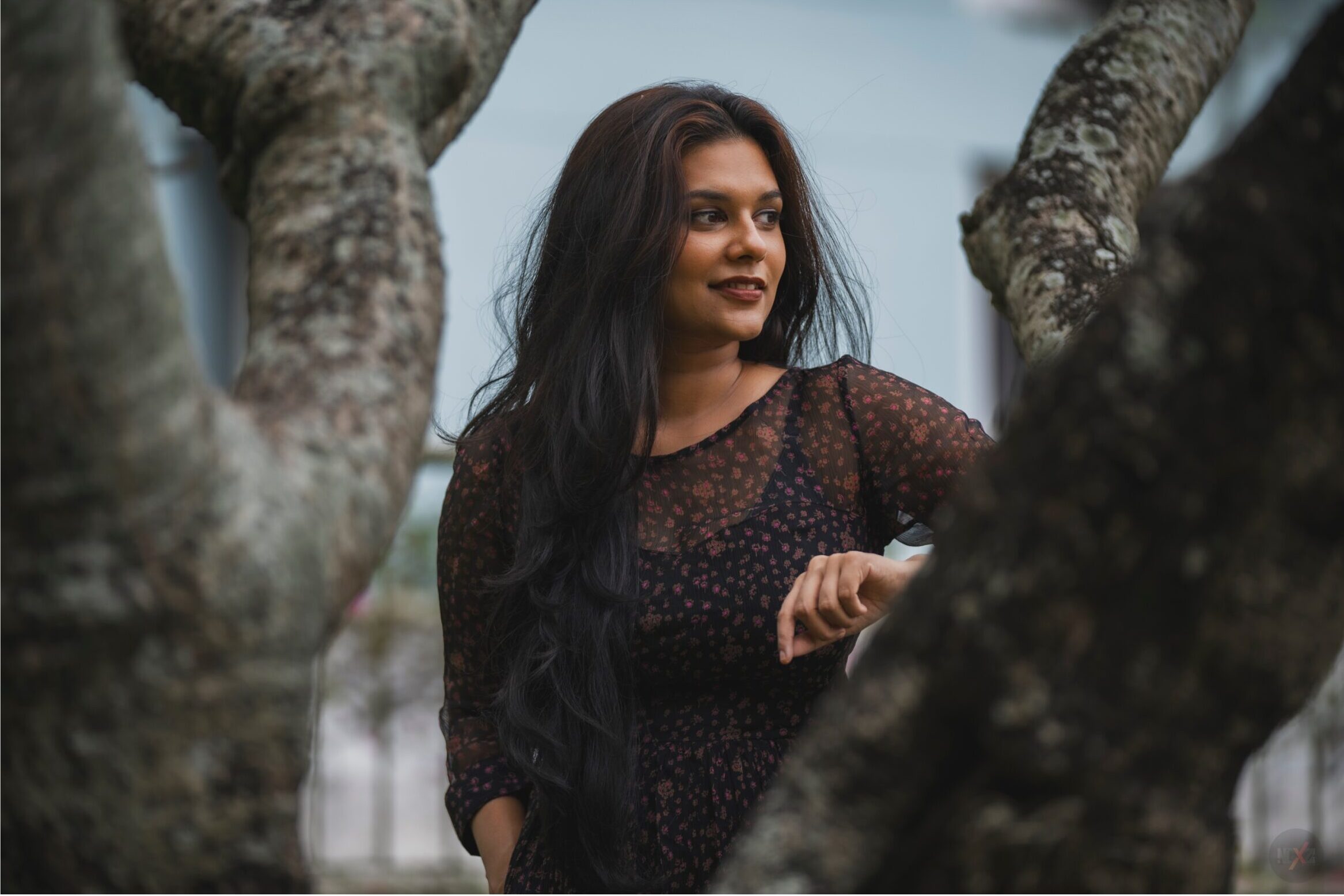 Elegant portrait session capturing natural beauty and graceful charm in every frame – Cochin, Kerala